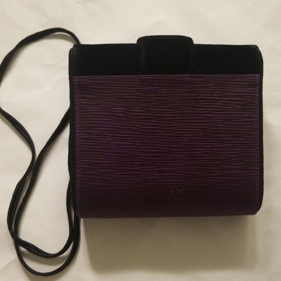 HENRI BENDEL PURPLE JEWELED SHOULDER BAG - Picture 2 of 7